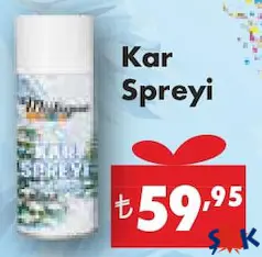 KAR SPREYİ fiyat ve kampanya bilgisi